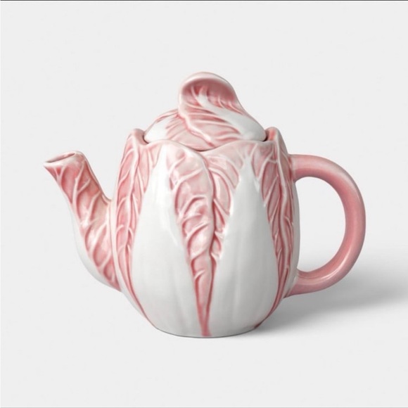 Stoneware Radicchio Teapot Pink - Threshold